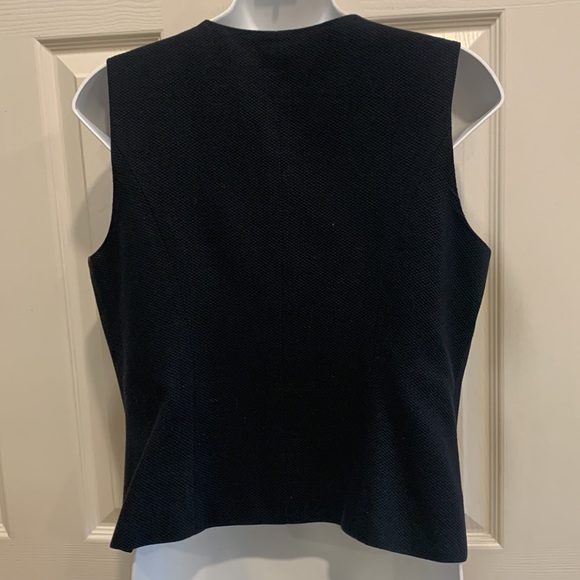 Dark Blue Versatile, Sleeveless Vest - Picture 5 of 6